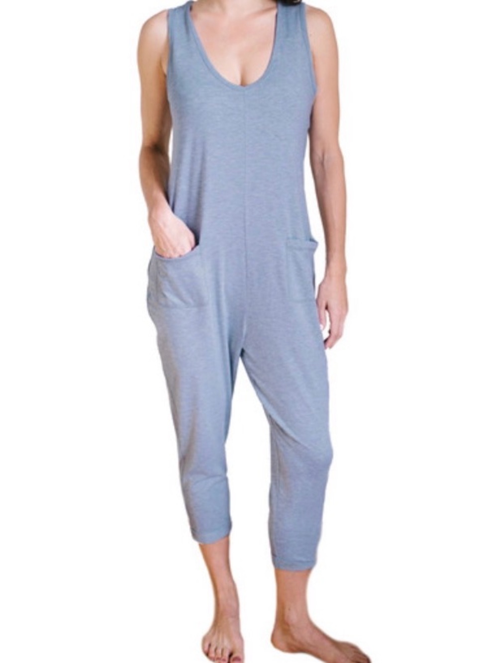 Smash + Tess Saturday Romper Daisy Denim